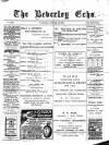 Beverley Echo Wednesday 13 February 1901 Page 1