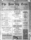 Beverley Echo Wednesday 07 January 1903 Page 1