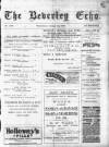 Beverley Echo Wednesday 28 January 1903 Page 1