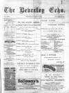Beverley Echo Wednesday 10 June 1903 Page 1
