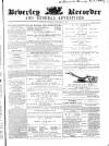 Beverley and East Riding Recorder