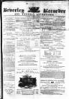 Beverley and East Riding Recorder Saturday 02 January 1864 Page 1
