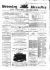 Beverley and East Riding Recorder Saturday 16 January 1864 Page 1