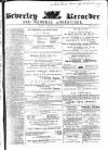 Beverley and East Riding Recorder Saturday 25 June 1864 Page 1