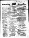 Beverley and East Riding Recorder Saturday 29 July 1865 Page 1