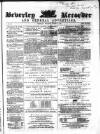 Beverley and East Riding Recorder Saturday 12 August 1865 Page 1