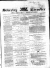 Beverley and East Riding Recorder Saturday 23 September 1865 Page 1
