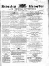 Beverley and East Riding Recorder Saturday 04 November 1865 Page 1