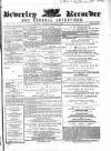Beverley and East Riding Recorder Saturday 24 February 1866 Page 1