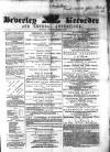 Beverley and East Riding Recorder Saturday 01 December 1866 Page 1