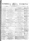 Beverley and East Riding Recorder