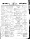 Beverley and East Riding Recorder Saturday 29 January 1870 Page 1
