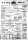 Beverley and East Riding Recorder Saturday 06 November 1875 Page 1