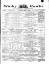 Beverley and East Riding Recorder Saturday 30 October 1880 Page 1