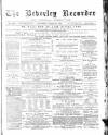 Beverley and East Riding Recorder