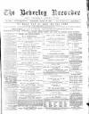 Beverley and East Riding Recorder