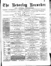 Beverley and East Riding Recorder