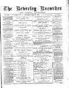 Beverley and East Riding Recorder Saturday 10 May 1890 Page 1