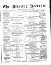 Beverley and East Riding Recorder