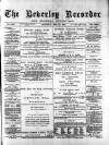 Beverley and East Riding Recorder Saturday 27 June 1891 Page 1