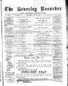 Beverley and East Riding Recorder