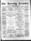 Beverley and East Riding Recorder Saturday 14 January 1893 Page 1