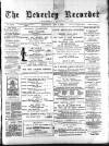 Beverley and East Riding Recorder Saturday 06 April 1895 Page 1