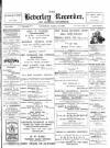 Beverley and East Riding Recorder Saturday 22 October 1898 Page 1