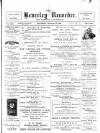 Beverley and East Riding Recorder Saturday 19 November 1898 Page 1