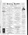 Beverley and East Riding Recorder Saturday 17 December 1898 Page 1