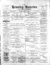 Beverley and East Riding Recorder Saturday 18 March 1899 Page 1