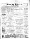 Beverley and East Riding Recorder Saturday 02 December 1899 Page 1