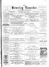 Beverley and East Riding Recorder Saturday 04 August 1900 Page 1