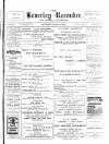 Beverley and East Riding Recorder Saturday 06 October 1900 Page 1