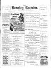 Beverley and East Riding Recorder Saturday 10 November 1900 Page 1