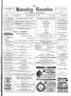 Beverley and East Riding Recorder Saturday 01 June 1901 Page 1