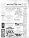 Beverley and East Riding Recorder