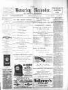 Beverley and East Riding Recorder Saturday 16 May 1903 Page 1