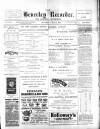 Beverley and East Riding Recorder Saturday 13 June 1903 Page 1