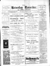 Beverley and East Riding Recorder Saturday 05 December 1903 Page 1