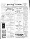 Beverley and East Riding Recorder Saturday 12 December 1903 Page 1