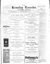 Beverley and East Riding Recorder Saturday 16 January 1904 Page 1