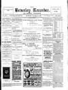 Beverley and East Riding Recorder Saturday 04 November 1905 Page 1