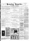 Beverley and East Riding Recorder Saturday 25 November 1905 Page 1