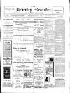 Beverley and East Riding Recorder Saturday 01 February 1908 Page 1