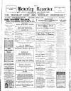Beverley and East Riding Recorder Saturday 04 January 1913 Page 1