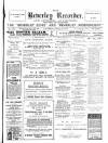 Beverley and East Riding Recorder Saturday 25 January 1913 Page 1