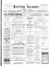 Beverley and East Riding Recorder Saturday 22 March 1913 Page 1