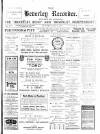 Beverley and East Riding Recorder Saturday 21 June 1913 Page 1