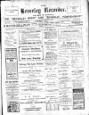 Beverley and East Riding Recorder Saturday 08 August 1914 Page 1